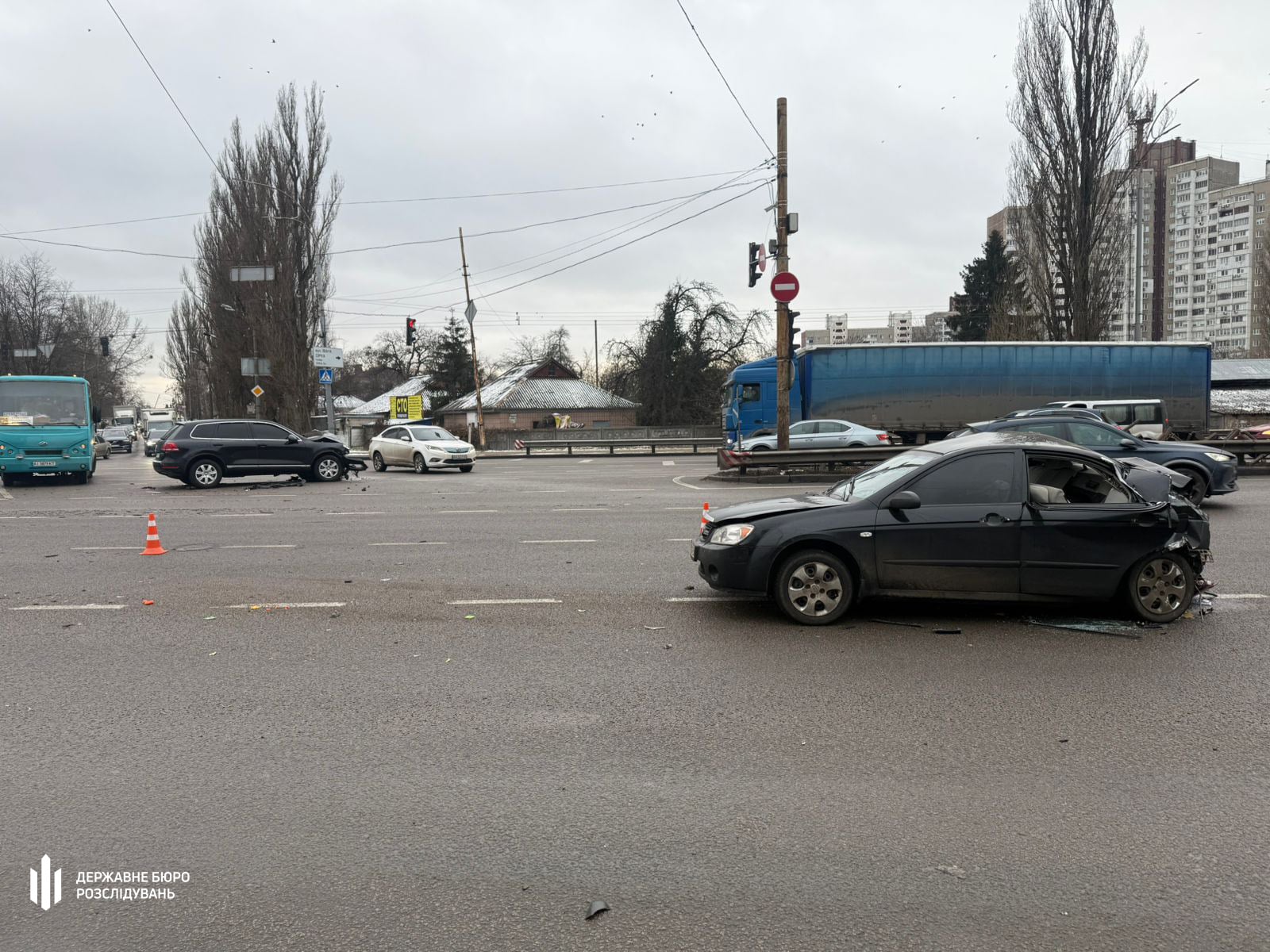 Наслідки ДТП у Києві (фото ДБР)