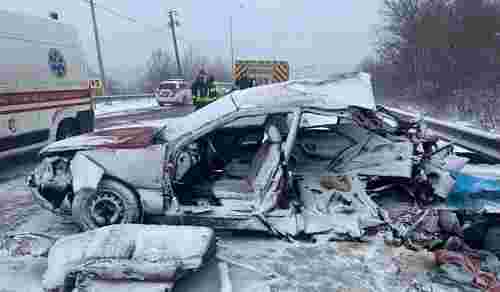 Біля Тернополя в смертельній ДТП загинуло двоє неповнолітніх та жінка