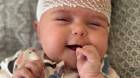 Нейрохірурги Львова врятували двомісячне немовля з Рівного з пухлиною мозку