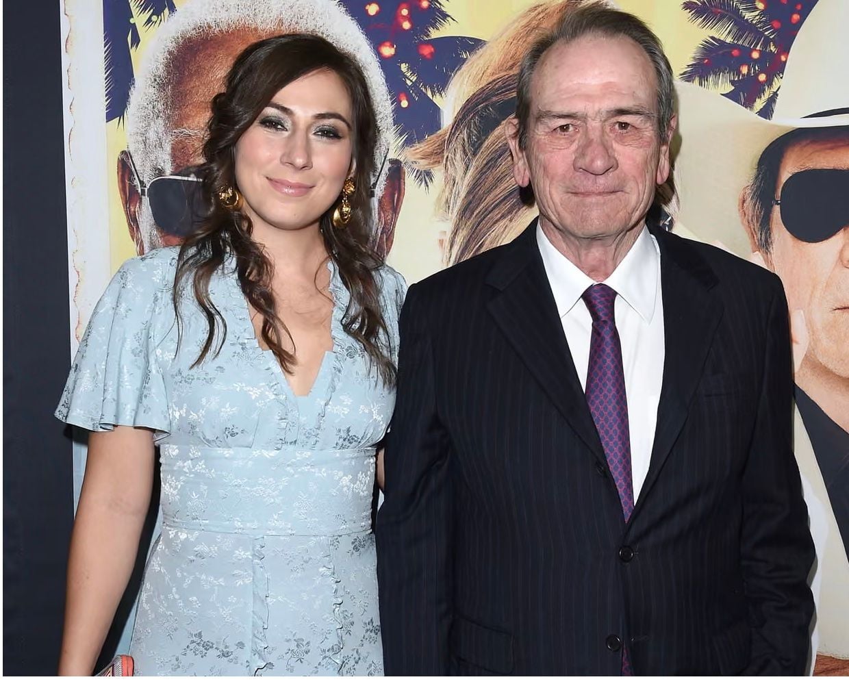 Вікторія Джонс с батьком (фото FilmMagic)