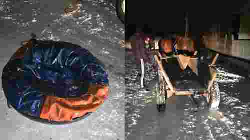 На Львівщині 17-річний підліток отримав травму голови внаслідок розваг з тюбінгом і фірою