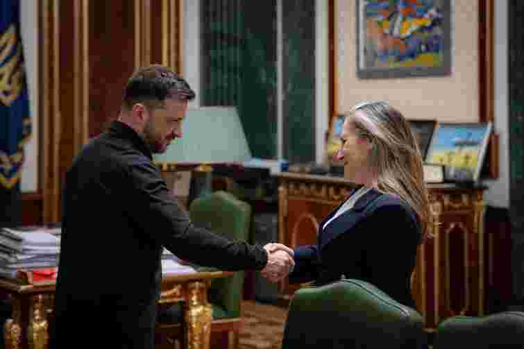 Зеленський призначив Христю Фріланд радницею з питань економічного розвитку