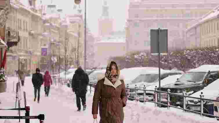 Коли нарешті перестане падати сніг: прогноз погоди на Львівщині