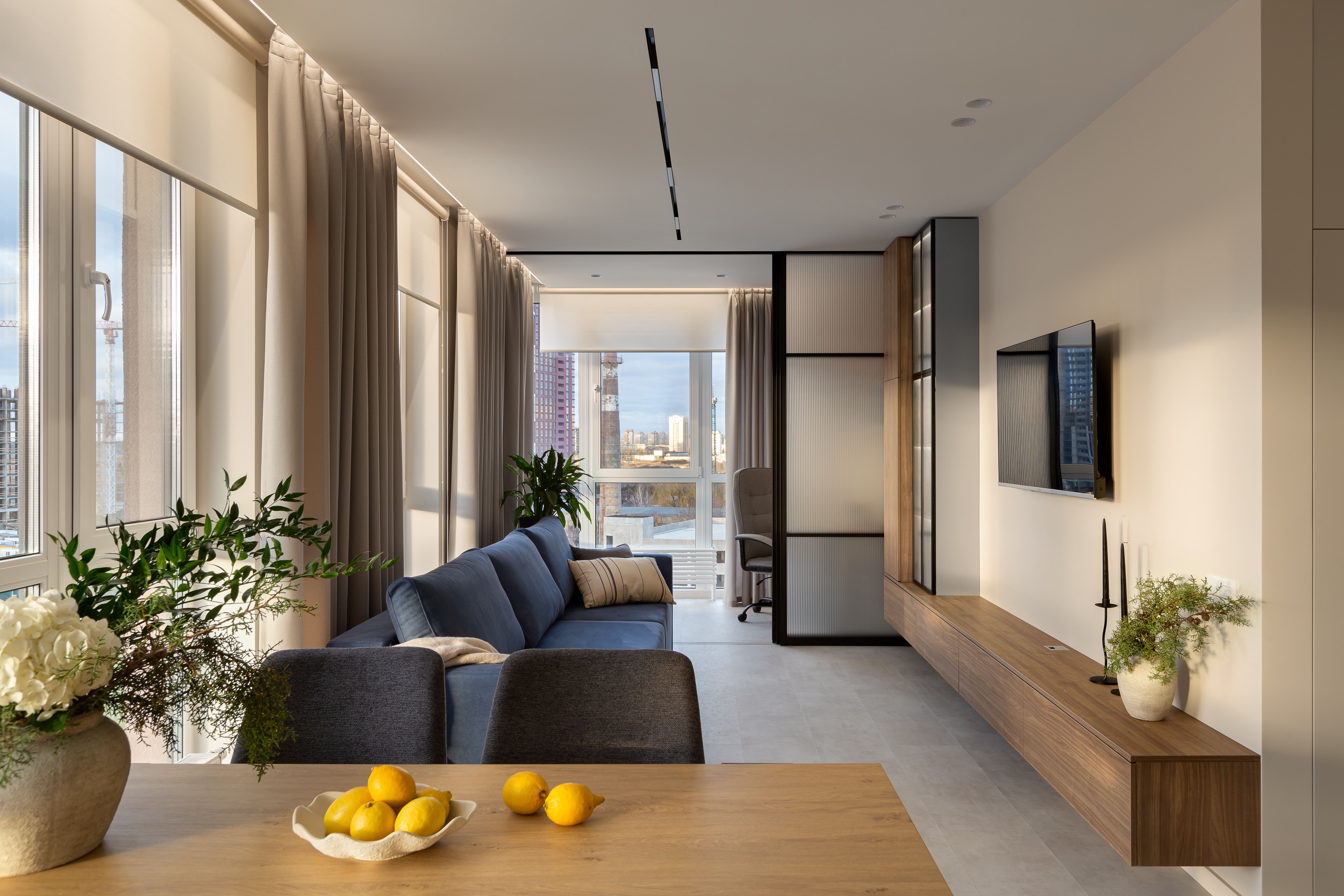 Штори додають атмосфери