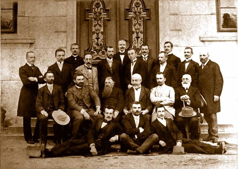 Професура Вищої рільничої школи у Дублянах, 1896 рік (фото з сайту університету)