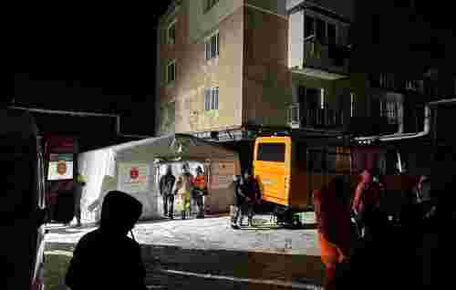 Через атаку РФ на Одесу в частині міста зникло світло, є поранені