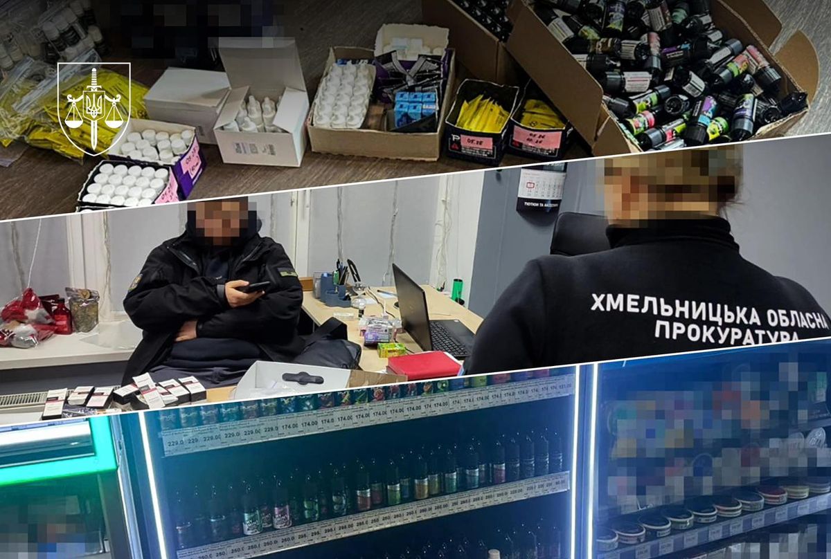 На Хмельниччині викрили підпільний бізнес з виробництва рідин для вейпів