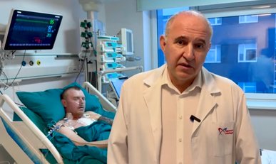Чоловіку з Хмельниччини пересадили донорське серце у прифронтовій клініці
