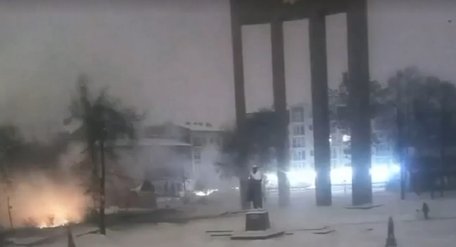 Мер Львова розповів про двірничку, яка під час атаки дрона прибирала біля пам’ятника Бандері