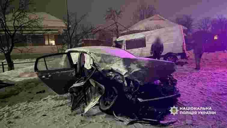 У важкій аварії в Бурштині постраждали семеро людей