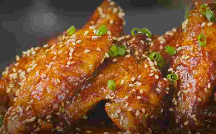 Крильця теріякі. Рецепт дня