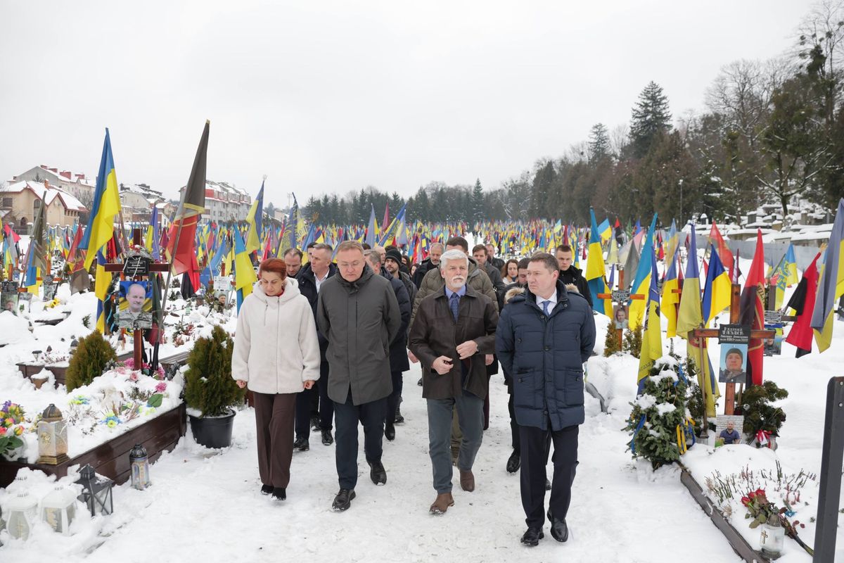 До Львова з візитом приїхав президент Чехії Петр Павел