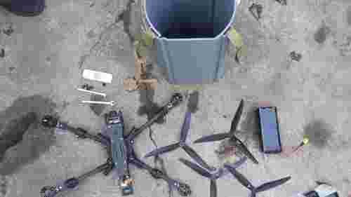 В Одесі планували атакувати військових за допомогою скидів із цивільного квадрокоптера