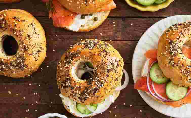 Сирні бейгли. Рецепт дня