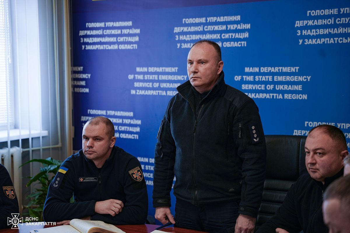 Головного рятувальника Донецької області перевели на Закарпаття