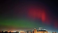 На Львівщині та у інших регіонах мешканці помітили північне сяйво