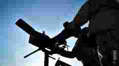 Мобільно-вогневі групи Нацгвардії тренуються збивати «шахеди». Фото дня