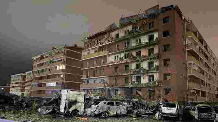 Ракета російської ППО вдарила по багатоповерхівці під Краснодаром