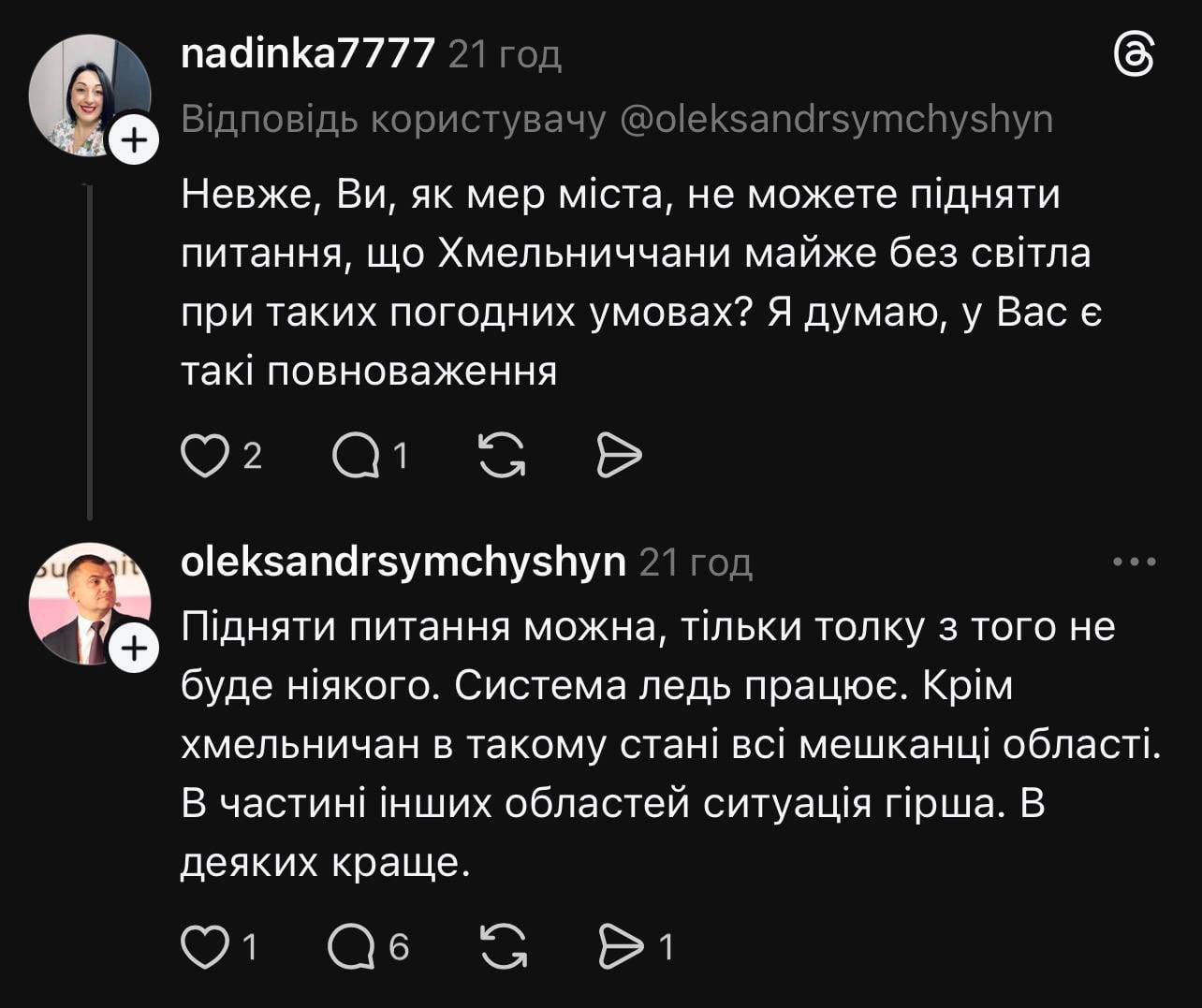Коментарі щодо ситуації міського голови Хмельницького