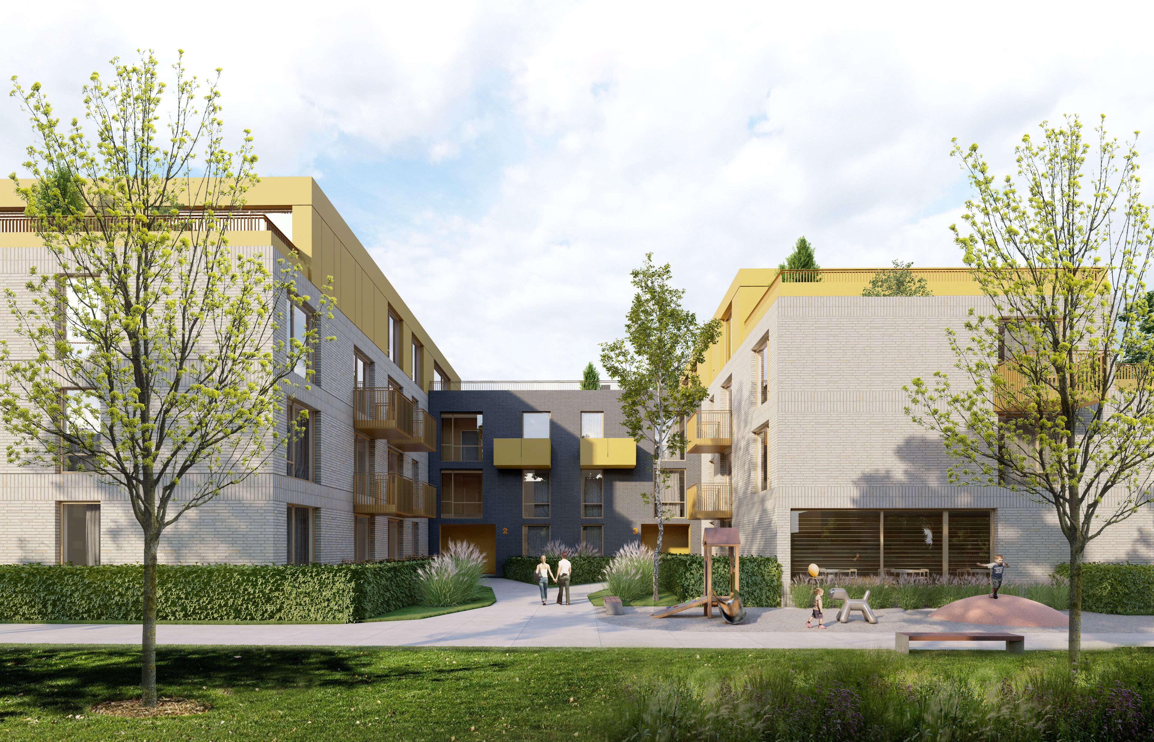 WOODSIDE передбачає клубний формат комплексу / Рендер, наданий Zaxid.net 