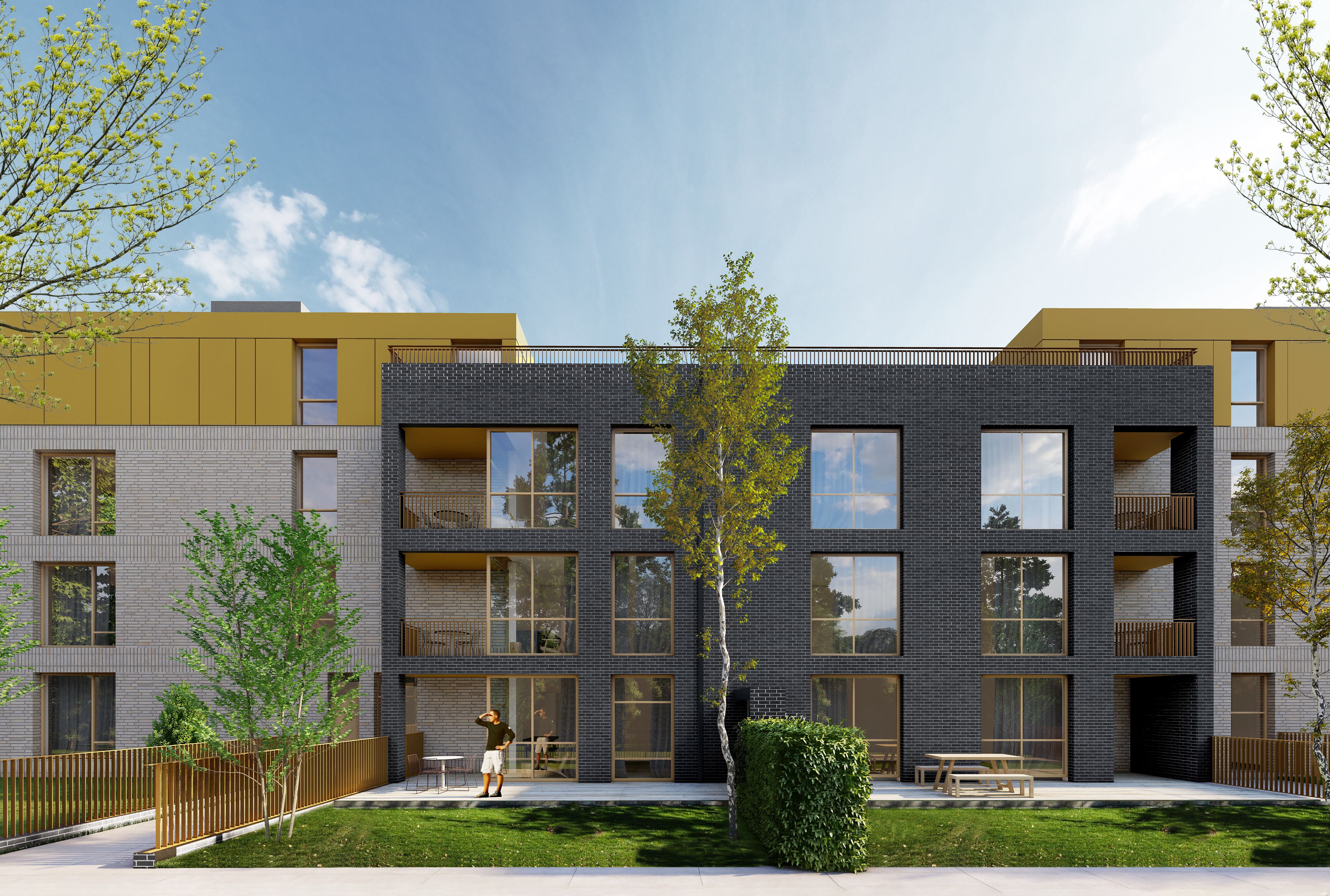 Як виглядатиме ЖК WOODSIDE / Рендер, наданий Zaxid.net