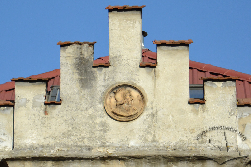 Медальйон із портретом польського короля