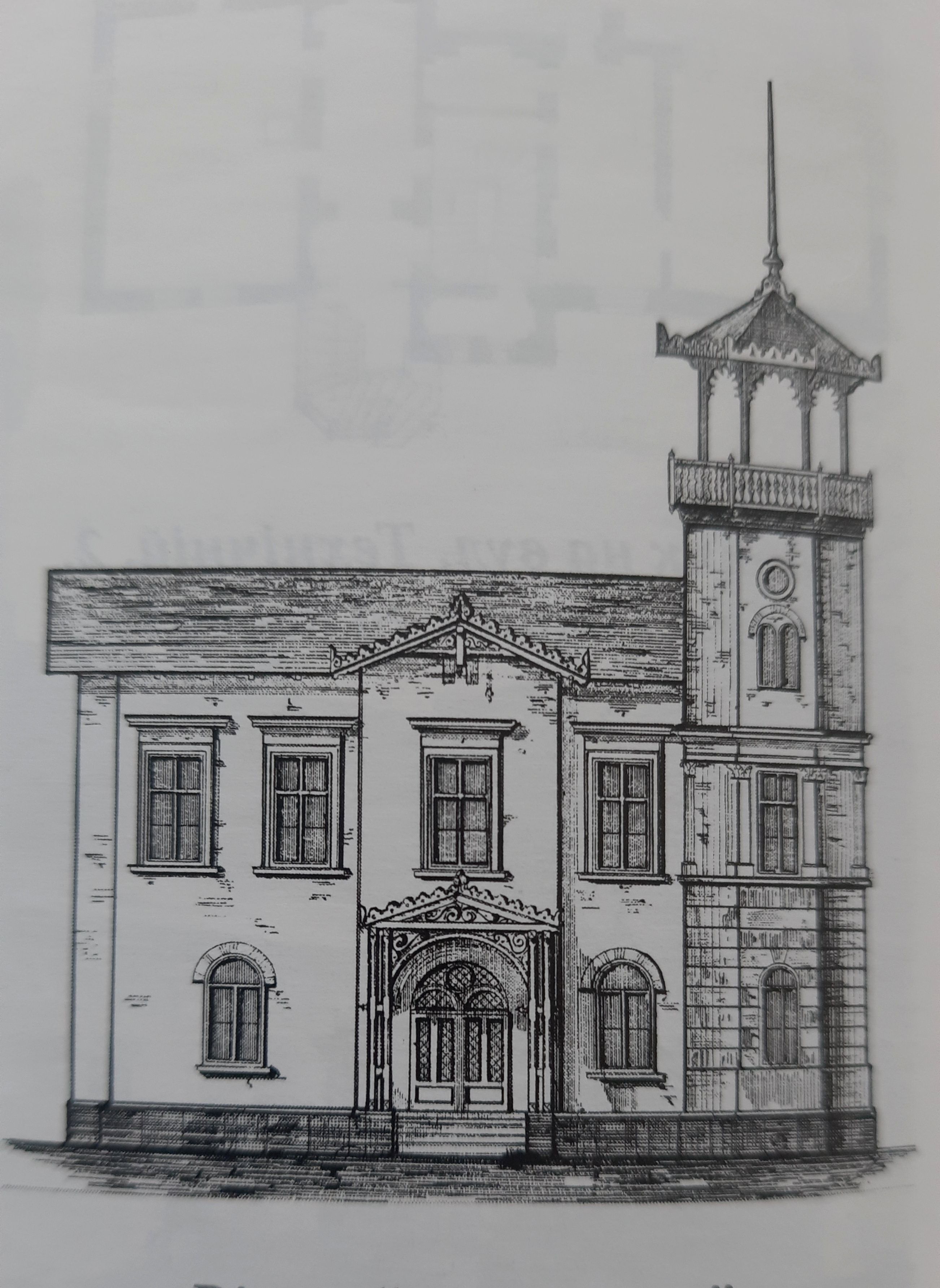 Вілла «Затишок» (креслення з довідника «Архітектура Львова»)