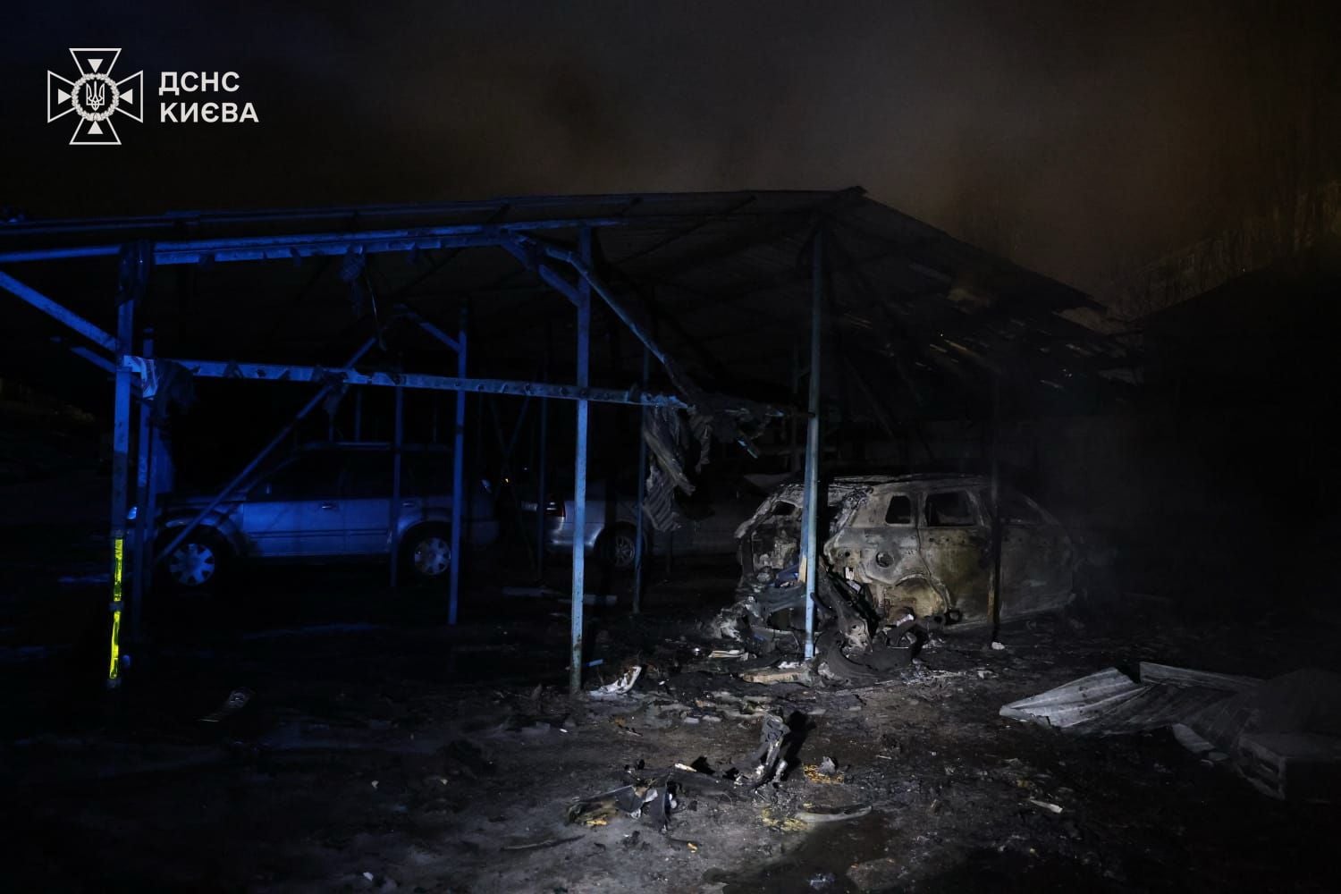 Наслідки російської атаки на Київ в ніч на 24 січня