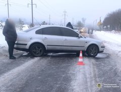 Водій Volkswagen на смерть збив пішохода біля Івано-Франківська 