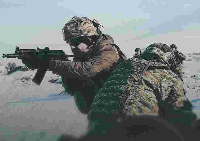 Росіяни тікають з позицій на острові Олексіївський на Херсонщині