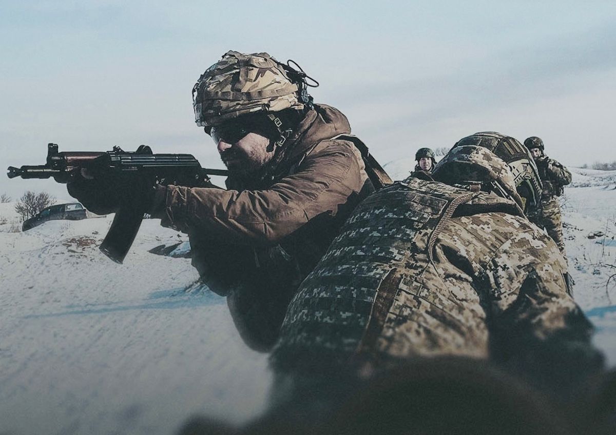 Росіяни тікають з позицій на острові Олексіївський на Херсонщині