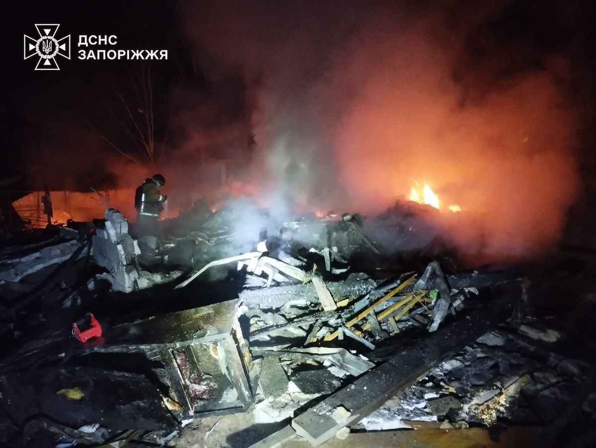 Внаслідок російського обстрілу Вільнянська на Запоріжжі загинули троє людей