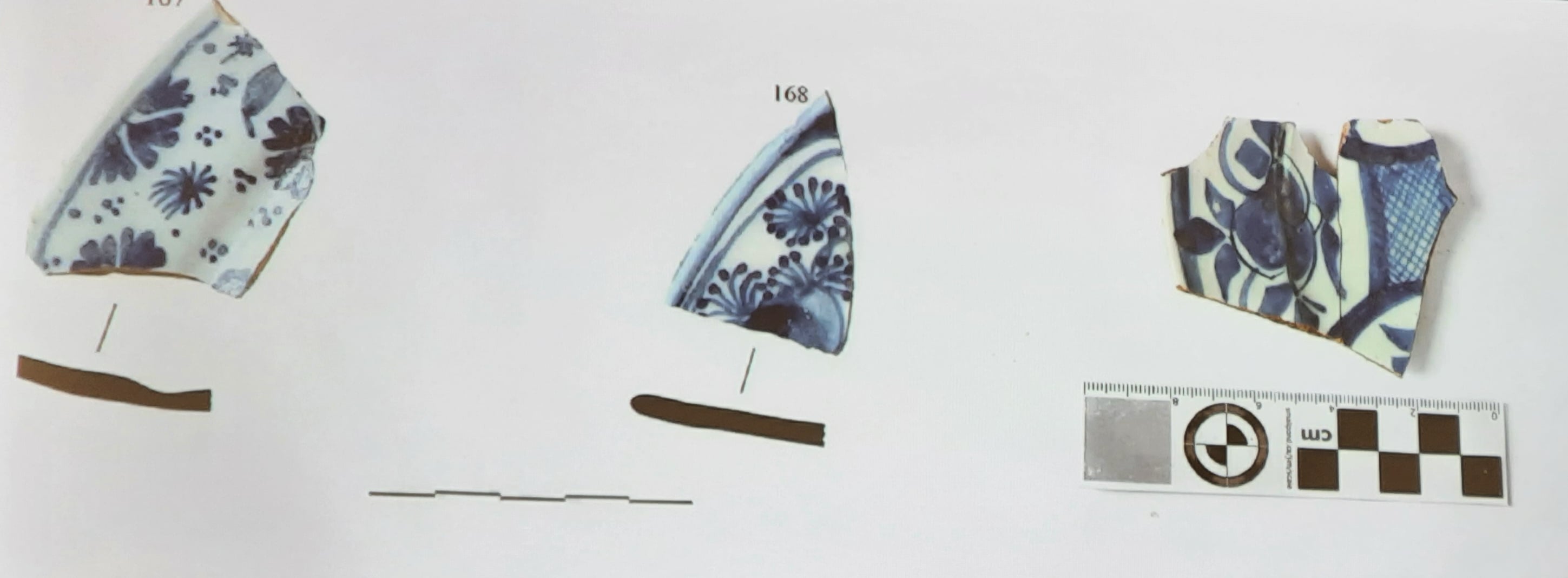 Знайдені уламки китайської порцеляни