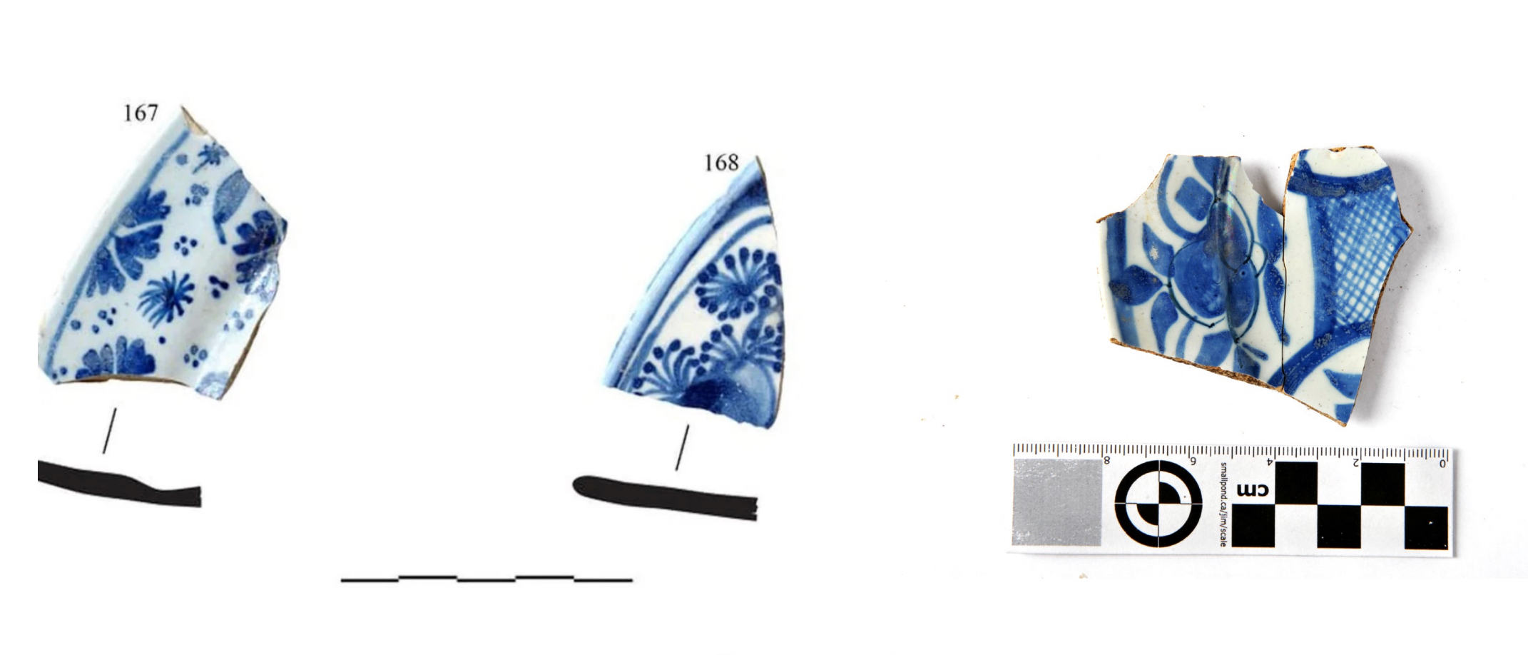 Знайдені уламки китайської порцеляни