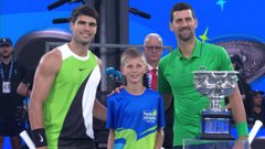 Алькарас вперше в кар'єрі став переможцем Australian Open, здолавши у фіналі Джоковича