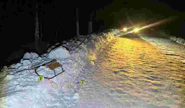 П'яний водій збив дитину з санчатами на Тернопільщині