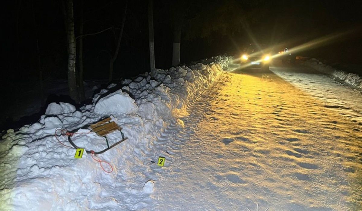 П'яний водій збив дитину з санчатами на Тернопільщині