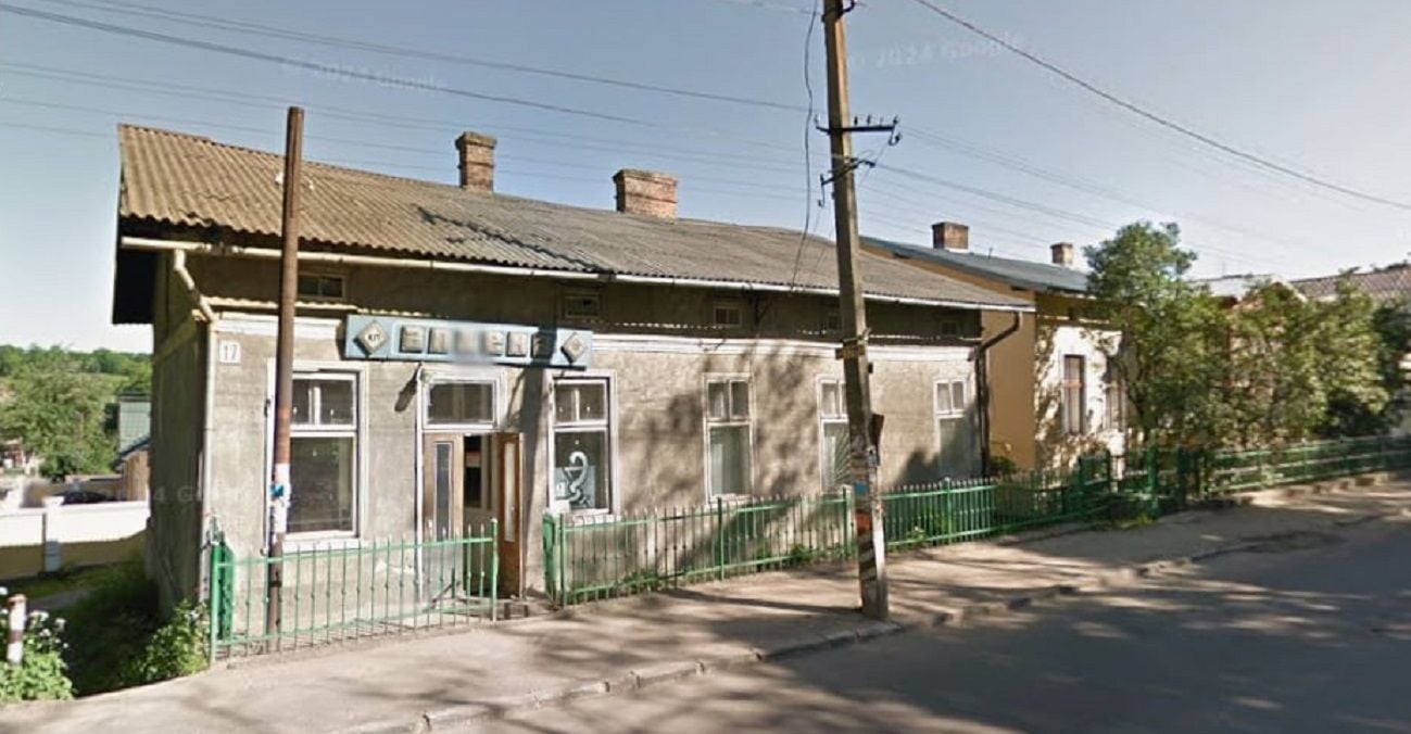 Приміщення комунальної аптеки в Бориславі на вул. Володимира Великого (фото Google Maps)
