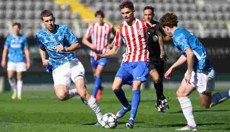 «Динамо» зазнало ганебного розгрому від «Атлетіко» і вилетіло з Юнацької ліги УЄФА
