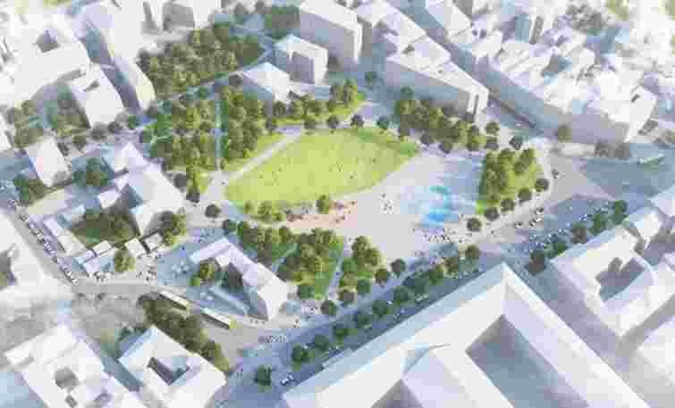 У Львові оголосили конкурс на створення скверу на місці колишнього ринку «Добробут»