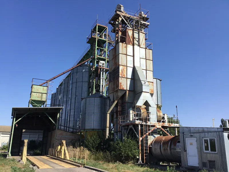 Недобудований зернопереробний комплекс у селі Соснова, Бориспільський район / Фото ФДМУ