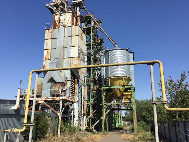 Недобудований зернопереробний комплекс у селі Соснова, Бориспільський район / Фото ФДМУ