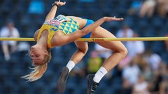 Юлія Левченко з рекордом сезону перемогла на другому поспіль турнірі зі стрибків у висоту