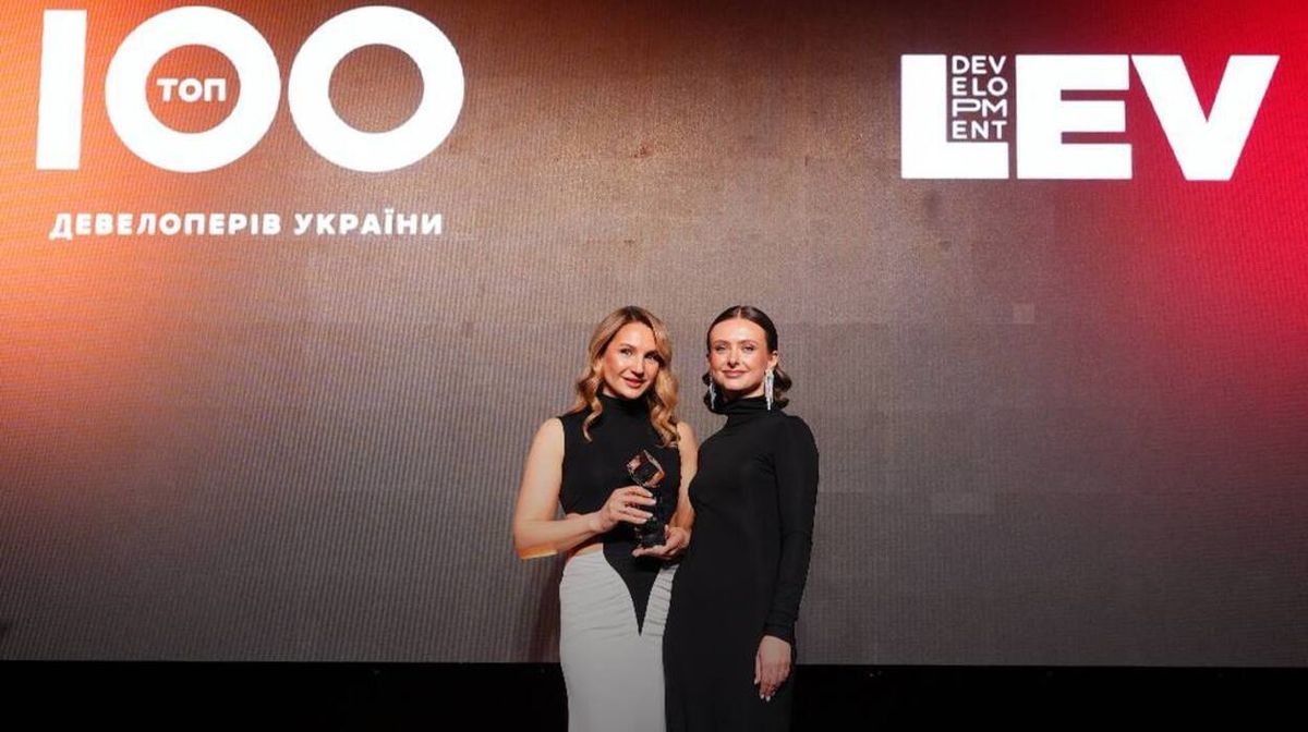 LEV Development потрапив у п'ятірку лідерів премії ТОП-100 девелоперів України за версією ЛУН