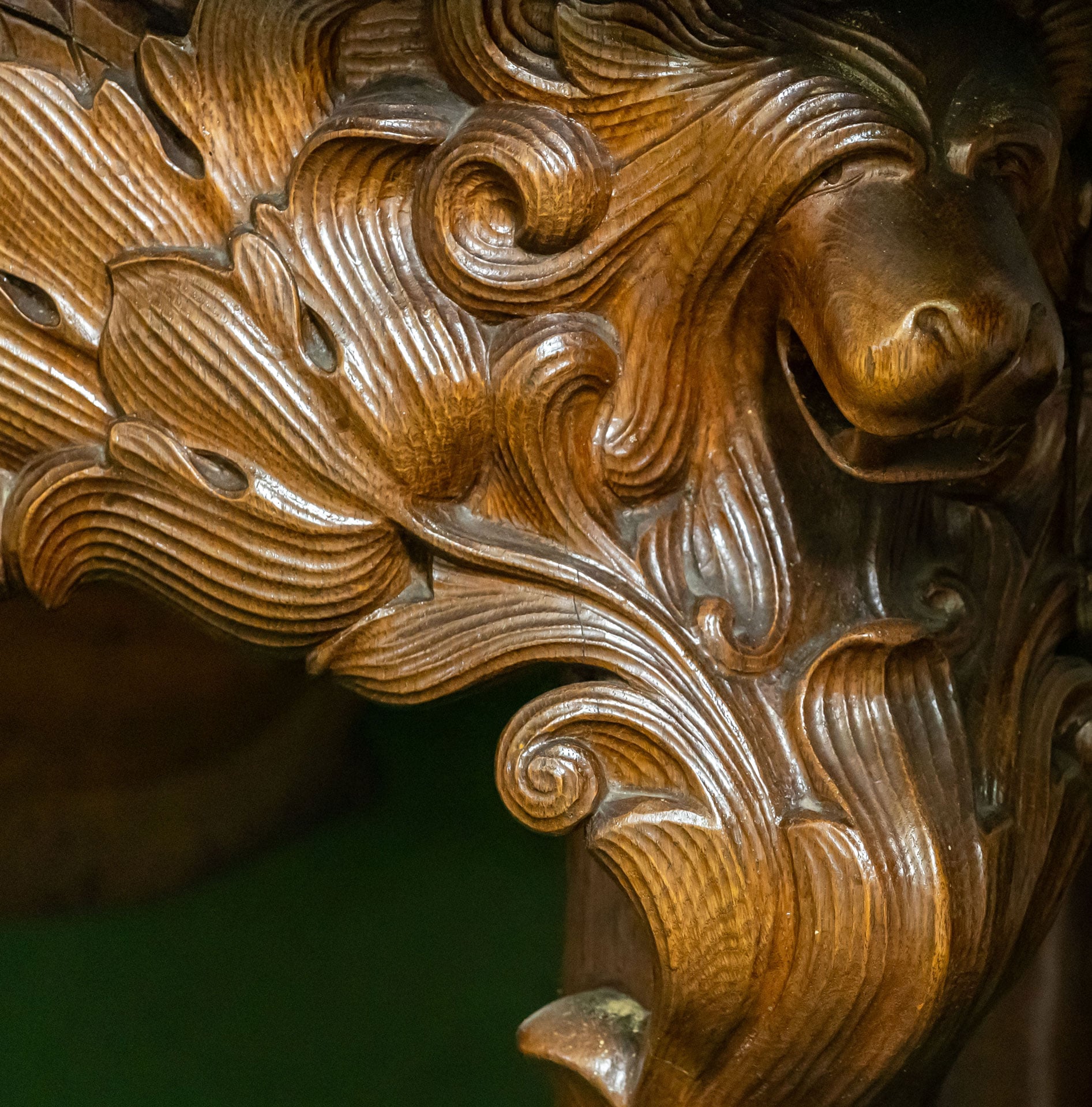 Ніжка у вигляді лева (фото Олекси Піджарого)