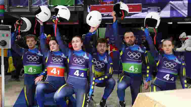 Історичний рекорд України в санному спорті: медальний залік Олімпіади-2026 станом на 12 лютого