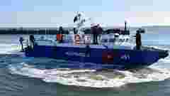 Сили оборони уразили російський десантний катер у Криму