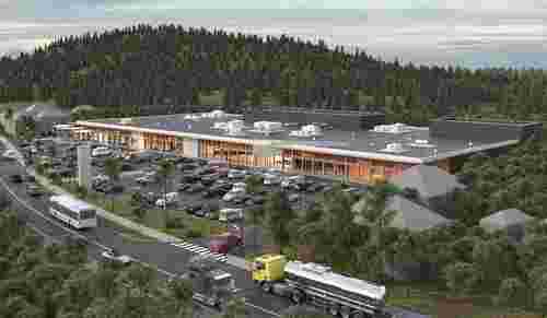 Біля Буковеля відкрили новий ритейл-парк Obriy