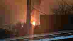 Масована атака дронів спричинила пожежу на НПЗ в Краснодарському краю 