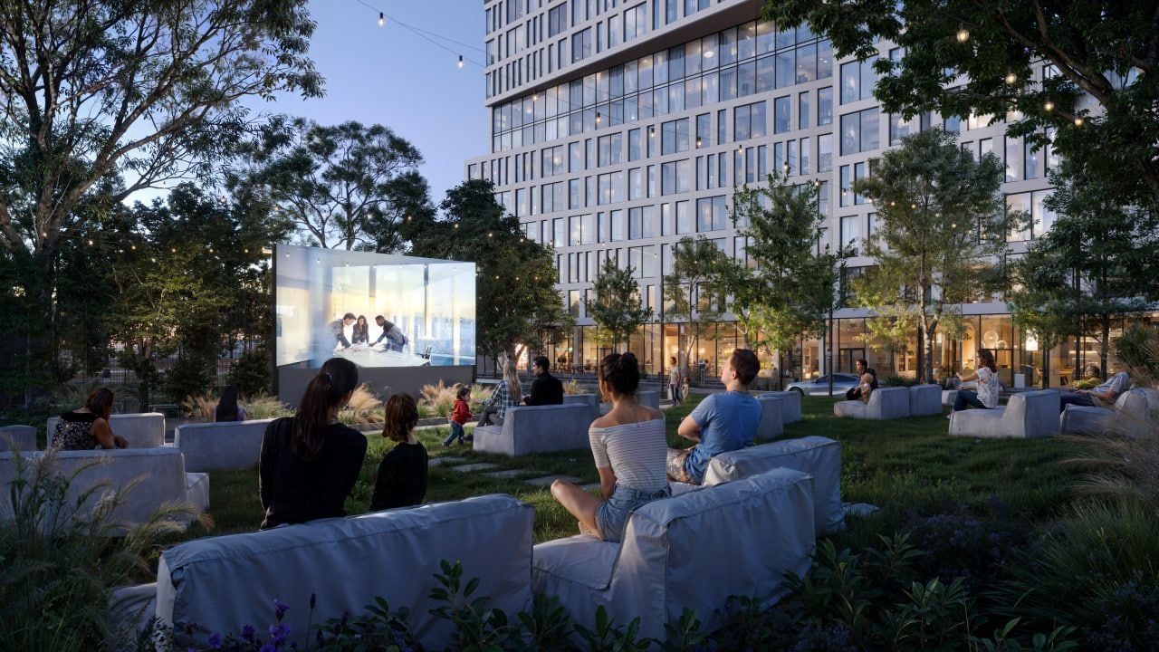 Простори для відпочинку на території ЖК Big Ben  / Рендер РІЕЛ